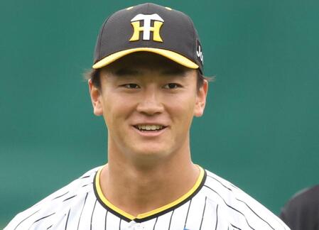 阪神時代の森木大智（２４年撮影）