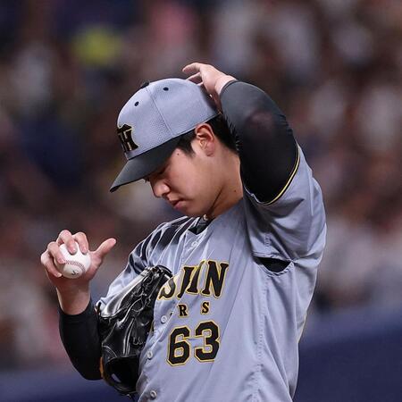 ７回、石伊に死球を与えた石黒（撮影・西田忠信）