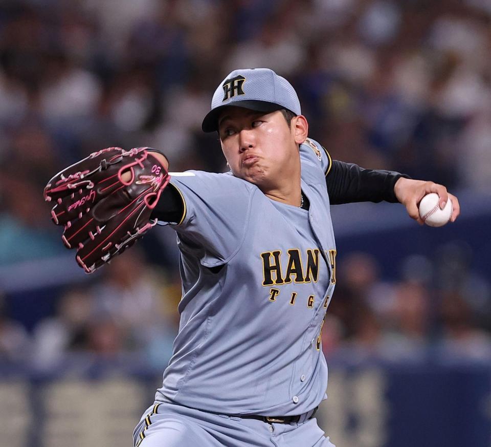 先発の門別（撮影・西田忠信）