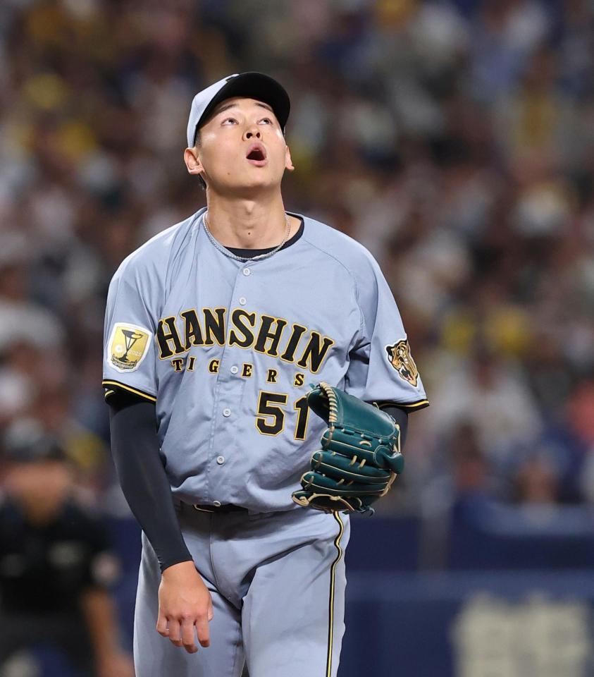 ２回、ボスラーに同点ソロを浴びた早川（撮影・西田忠信）