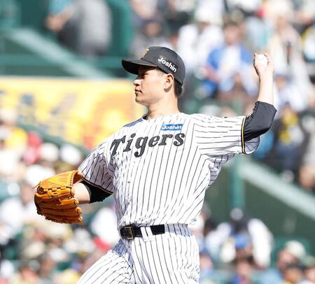 ４回、ヒュンメルに対して６７キロのボールを投じる大竹（撮影・西田忠信）