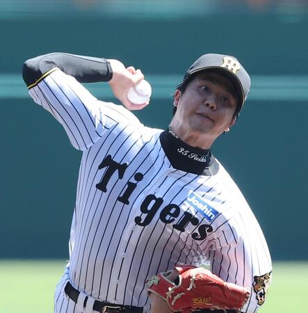 力投する先発の才木（撮影・西田忠信）