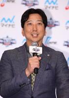 オールスター戦への抱負を語る阪神・藤川球児監督（撮影・坂部計介）