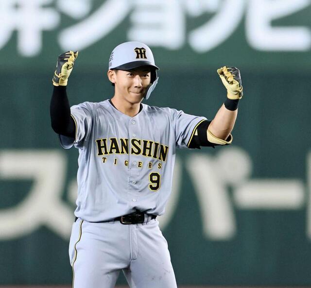 阪神ドラ1立石プロ初猛打賞&初打点