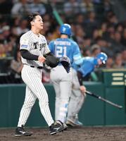 ３回、追加点を許す木下（撮影・山口登）