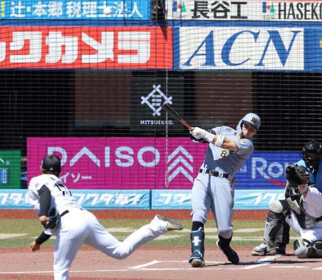 阪神　佐藤輝明が衝撃の１４号ソロ！