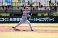 ６回２失点と力投した今朝丸