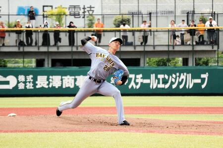 ６回２失点と力投した今朝丸