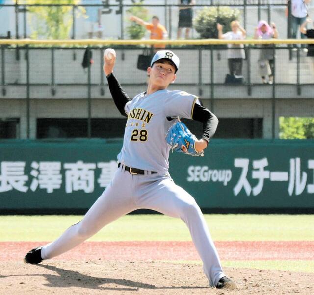 阪神・今朝丸 自身初“伝統の一戦”で6回2失点 リチャード、甲斐から