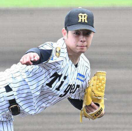 力投する下村（撮影・高部洋祐）
