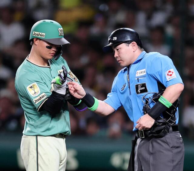 途中交代の阪神・森下翔太「明日になってみてからですね」五回に右手首