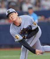 ７回途中から登板する木下（撮影・西田忠信）