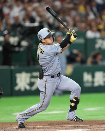 阪神・立石正広（５月２３日）