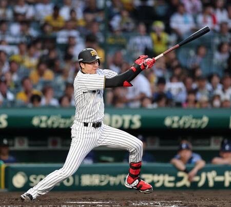 ３回、右前打を放つ才木（撮影・山口登）
