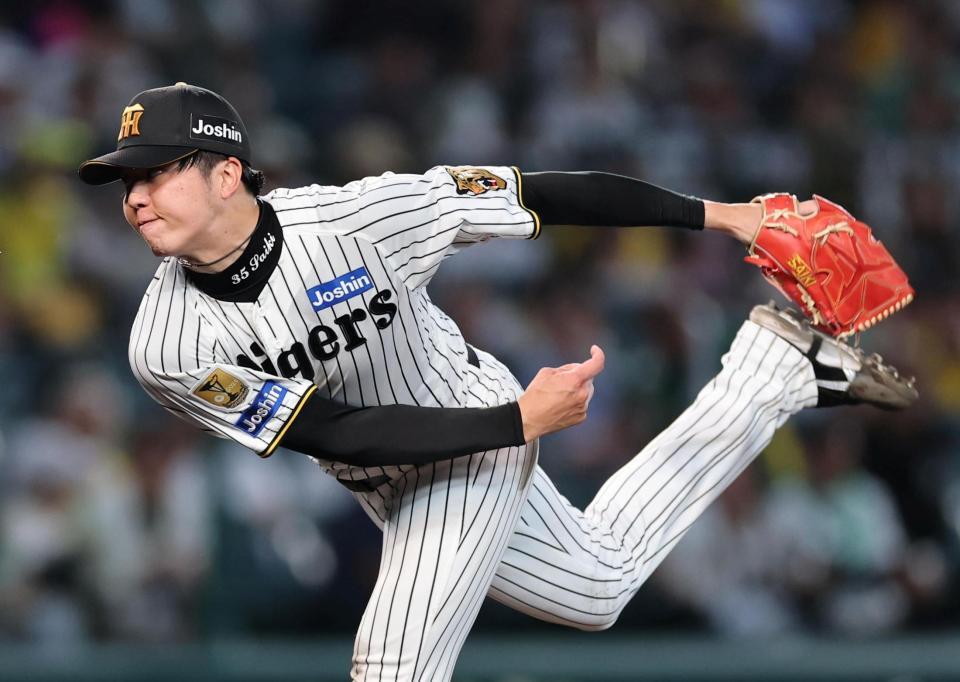 先発し力投する才木（撮影・山口登）