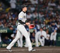 ５回西武、先制を許す才木（撮影・山口登）