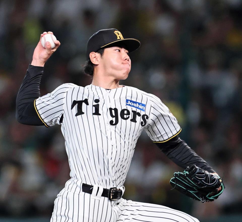　７回、３者連続三振に仕留める工藤（撮影・田中太一）