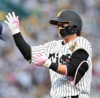 ２回、左前打を放った浜田（撮影・西田忠信）