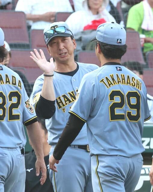 阪神・藤川監督「高橋の勝負の運が向いてくれた。タイガースとしては