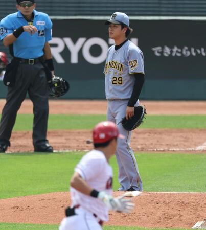 ２回、高橋は佐々木に同点ソロを許す（撮影・山口登）