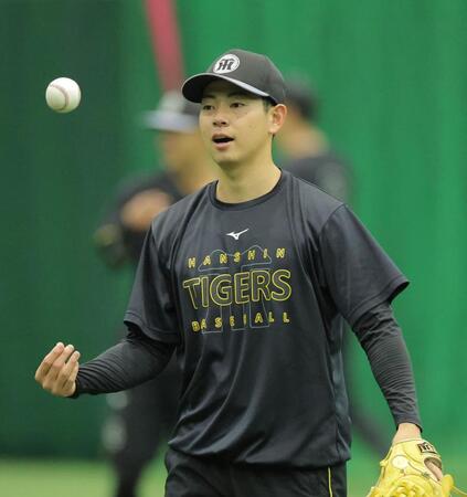 先発へ向け調整する下村（撮影・西田忠信）
