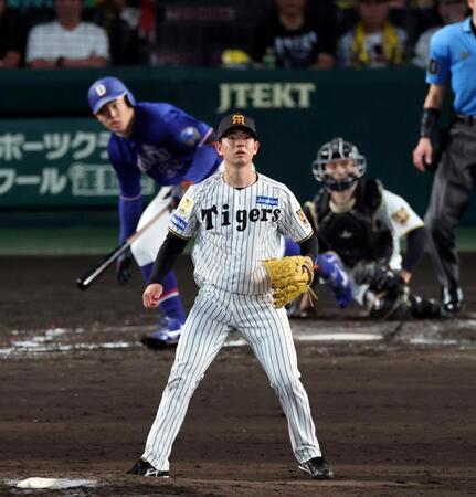 ５回、下村は鵜飼に適時打を許す（撮影・山口登）