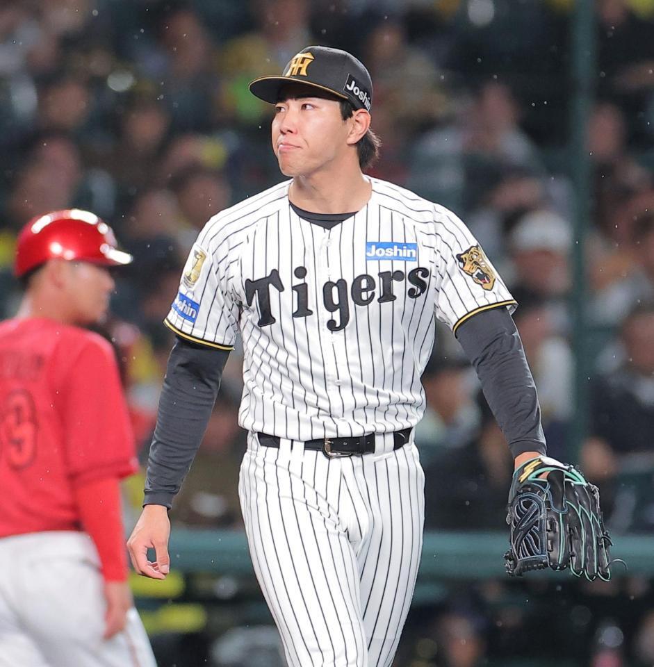 ７回、モンテロに適時打を許した工藤（撮影・西田忠信）