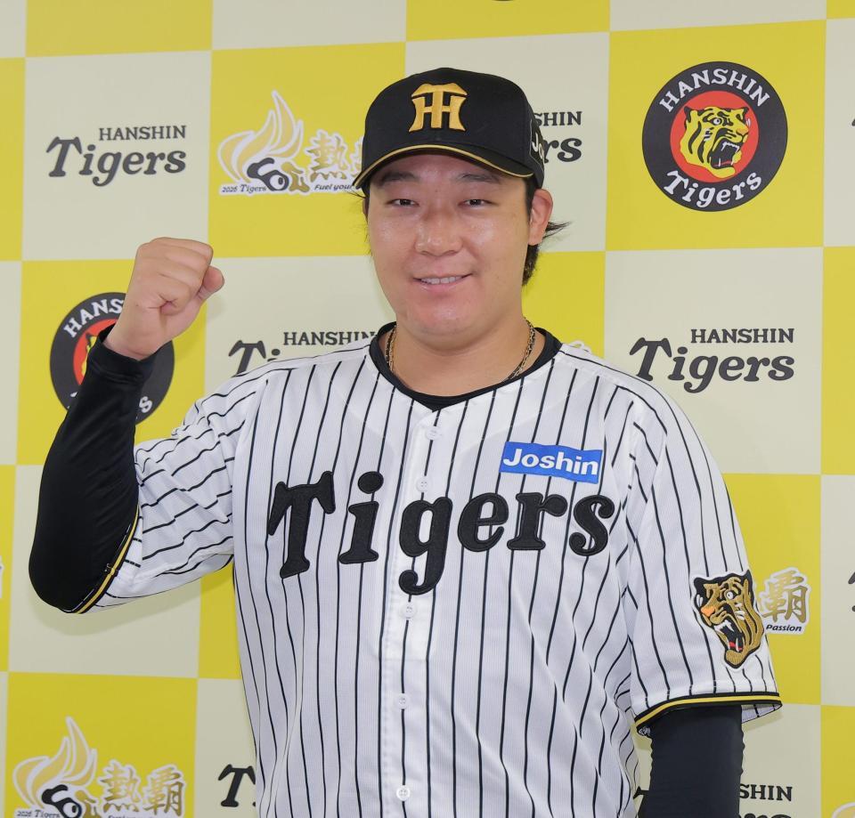 ファン投票でオールスターに選出された大山（撮影・西田忠信）