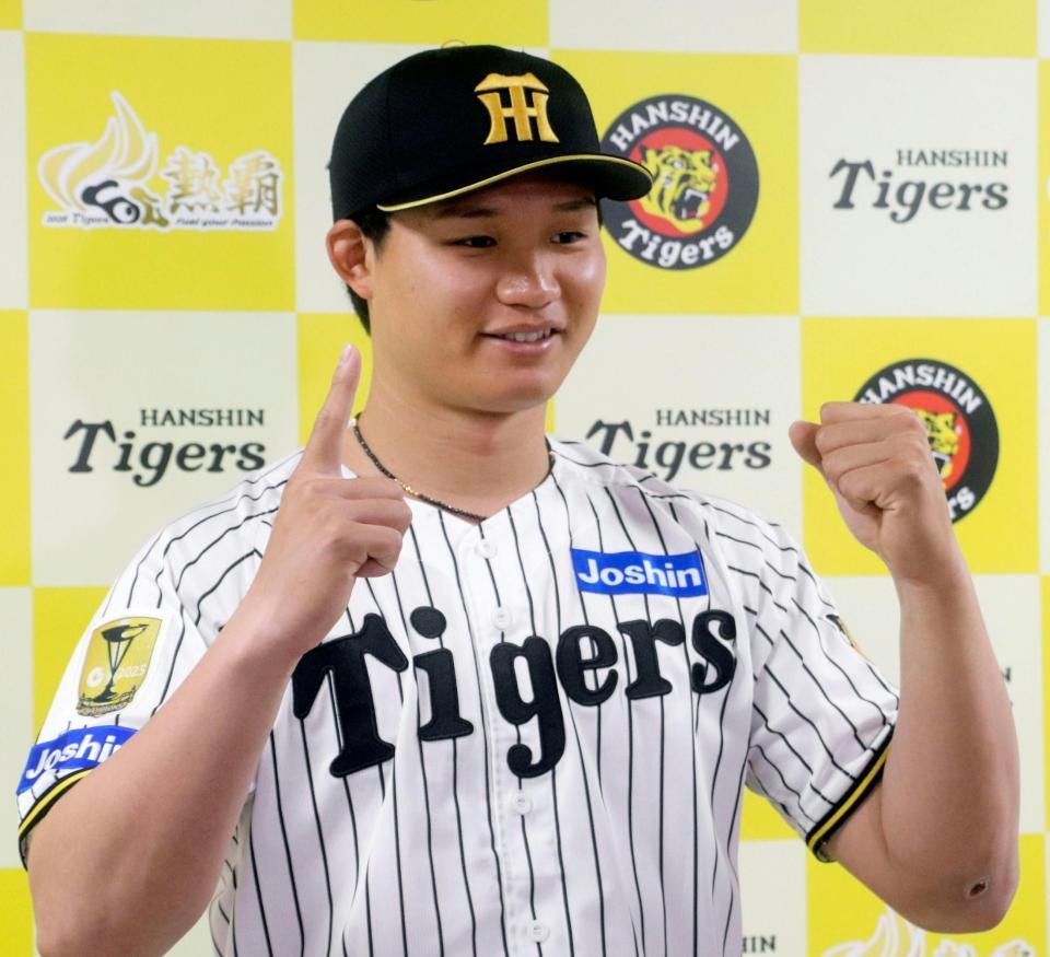 オールスター戦のファン投票で選出された阪神・森下