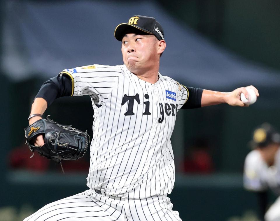 ７回、力投する桐敷（撮影・山口登）