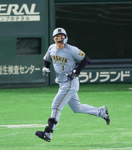 阪神・森下　独走２２号　輝に６本差！