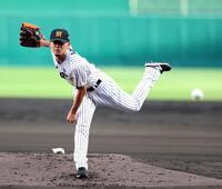 先発し力投する伊藤将（撮影・山口登）
