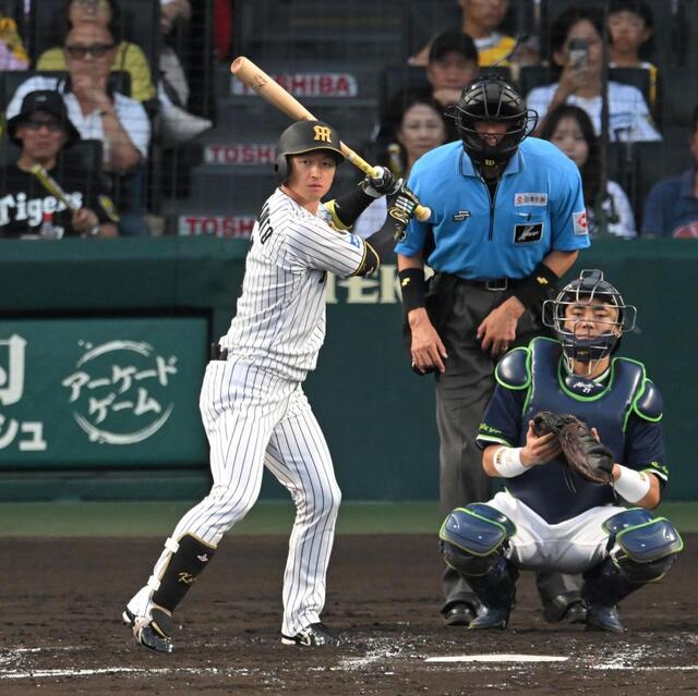 1軍復帰の近本の打撃フォームに騒然