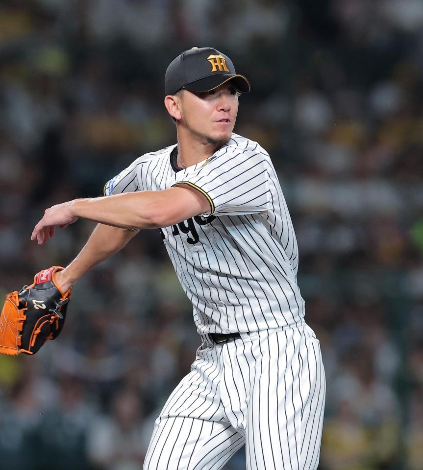 ６回、岩田を投ゴロに仕留める伊藤将（撮影・西田忠信）