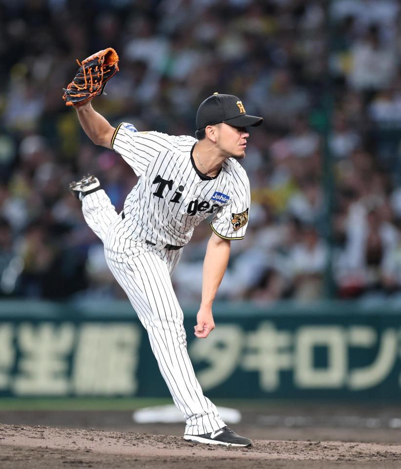 先発し力投する伊藤将（撮影・山口登）