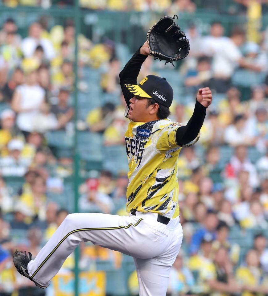 １回、勝又に中前打を打たれる高橋（撮影・立川洋一郎）