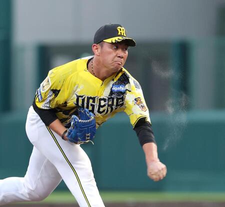 ３回、汗を飛ばし力投する桐敷（撮影・立川洋一郎）