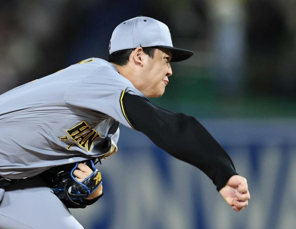 　７回、１６１キロを計測した木下（撮影・田中太一）