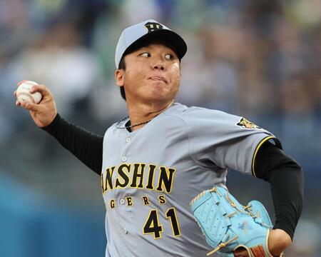 先発し、投げ込む村上（撮影・田中太一）