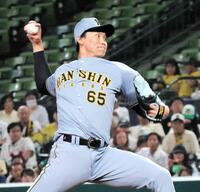 　１回を無失点に抑えた湯浅（撮影・間宮涼）