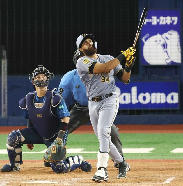 阪神・ガルシア 来日初安打が満塁HR