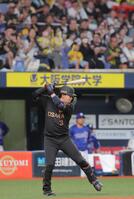 ７回、代打で登場する大山（撮影・西田忠信）