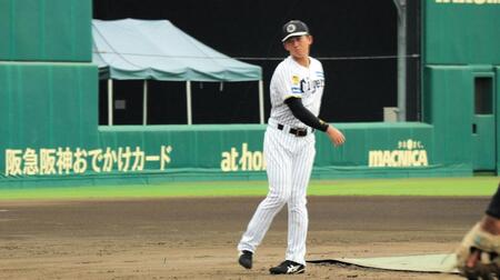 ファームに合流した立石