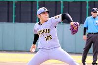 ６回、力投する小川