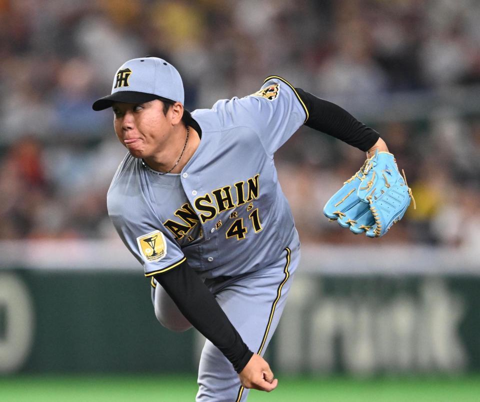 先発した村上（撮影・堀内翔）