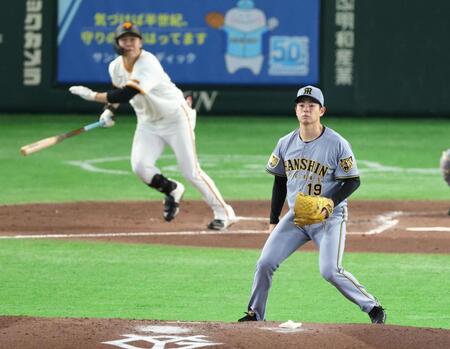 ３回、中山に先制２ランを浴びる下村（撮影・金田祐二）