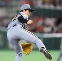 ５回、力投する下村（撮影・田中太一）