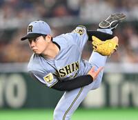 先発した下村（撮影・堀内翔）