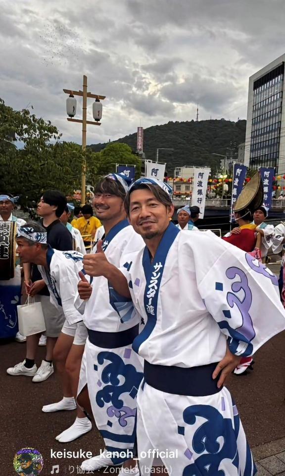 狩野恵輔氏インスタグラム（ｋｅｉｓｕｋｅ＿ｋａｎｏｈ＿ｏｆｆｉｃｉａｌ）より