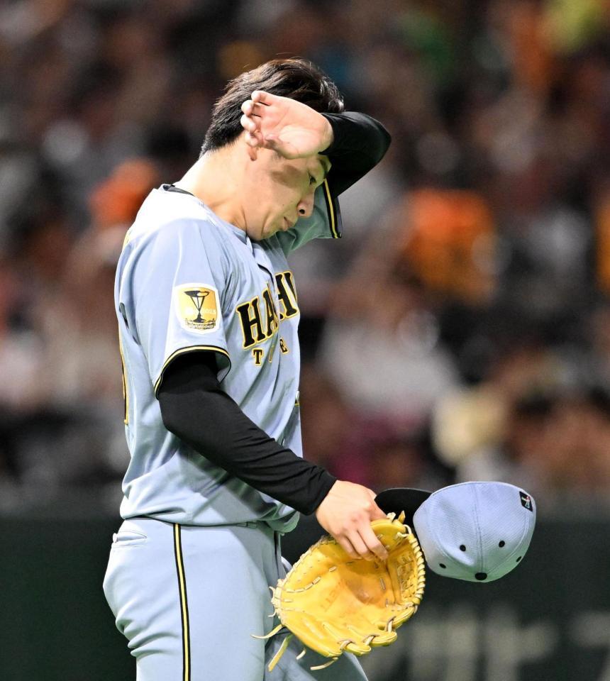 ３回、中山に先制の２ランを浴びた下村（撮影・堀内翔）